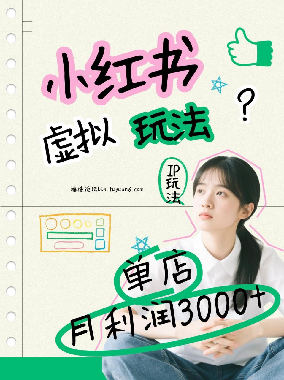 小红书虚拟玩法(铺货流和单品玩法),单店月利润3000+,IP打法+原创商品(0违规) 小红书虚拟玩法(铺货流和单品玩法),单店月利润3000+,IP打法+原创商品(0违规)