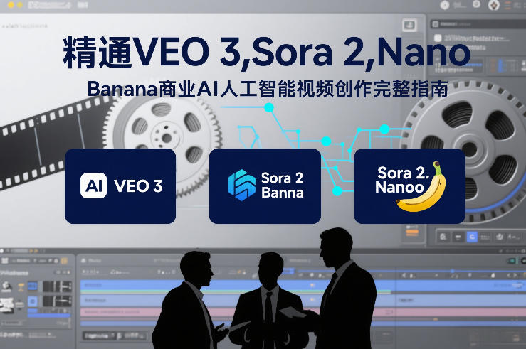 精通VEO 3,Sora 2,Nano Banana商业AI人工智能视频创作完整指南 精通VEO 3,Sora 2,Nano Banana商业AI人工智能视频创作完整指南